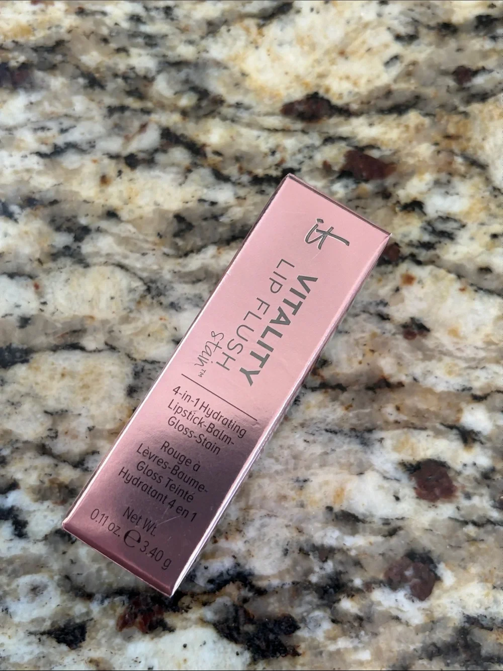 💋❤️IT Cosmetics Vitality Lip Flush Hydrating Lipstick Damsel